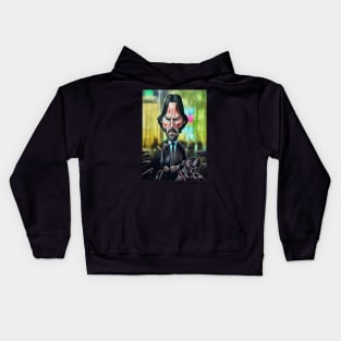 Caricature Queani Kids Hoodie